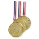 Medailles Goud Op Kaart 3 Stuks