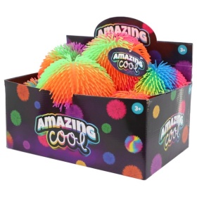 Vergroot Amazing Cool Pufferbal 20 Cm Rainbow Amazing Cool Pufferbal 20 Cm Rainbow