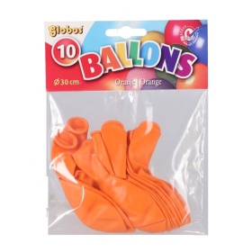 Vergroot Ballon Oranje 10 stuks Ballon Oranje 10 stuks