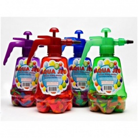 Vergroot Waterballonen met pomp 150 stuks 4 assorti Waterballonen met pomp 150 stuks 4 assorti