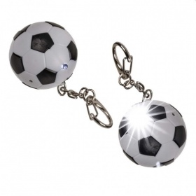 Sleutelhanger Voetbal met Geluid en LED