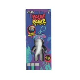 Vergroot Sleutelhanger Paint Pawz Bear Sleutelhanger Paint Pawz Bear