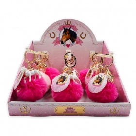 Vergroot Dreamhorse Sleutelhanger Pompon Dreamhorse Sleutelhanger Pompon