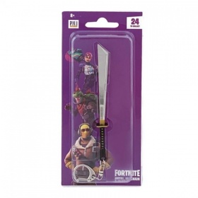 Vergroot Fortnite Sleutelhanger 3D Wapens Metaal Fortnite Sleutelhanger 3D Wapens Metaal