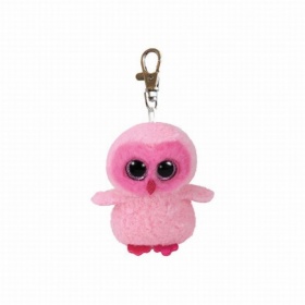 Vergroot TY Beanie Sleutelhanger Twiggy Uil TY Beanie Sleutelhanger Twiggy Uil