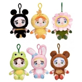 Vergroot Kanashiko Pluche Bagclip 14cm Plastic Face In Blindbox Kanashiko Pluche Bagclip 14cm Plastic Face In Blindbox