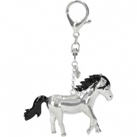 Vergroot Sleutelhanger Horses Dreams Zilver Kleur Sleutelhanger Horses Dreams Zilver Kleur