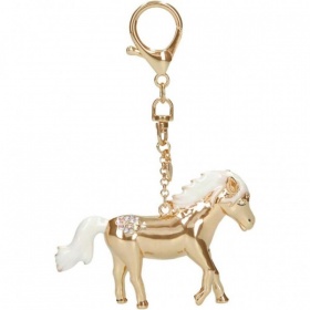 Vergroot Sleutelhanger Horses Dreams Goud Kleur Sleutelhanger Horses Dreams Goud Kleur
