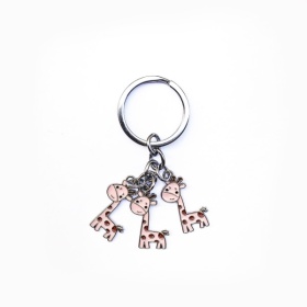Vergroot Sleutelhanger Wildlife Giraffe Sleutelhanger Wildlife Giraffe