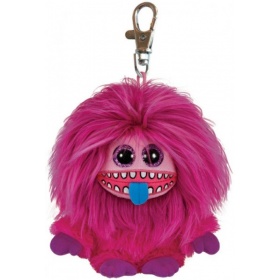 Vergroot TY Beanie Sleutelhanger Frizzy Zeezee 8.5 Cm Roze TY Beanie Sleutelhanger Frizzy Zeezee 8.5 Cm Roze