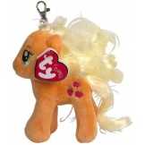 TY Beanie Sleutelhanger My Little Pony Apple Jack 10cm