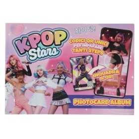 Vergroot Kpop Stars Photocard Album + Gouden Verzamelkaart Kpop Stars Photocard Album + Gouden Verzamelkaart