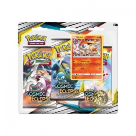 Vergroot Pokémon Sun and Moon Cosmic Eclipse 3 Boosterblister Pokémon Sun and Moon Cosmic Eclipse 3 Boosterblister