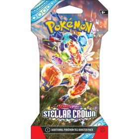 Vergroot Pokemon Sv07 Stellar Crown Sleeved Booster Pokemon Sv07 Stellar Crown Sleeved Booster
