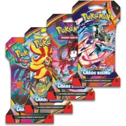 Pokemon Me04 Chaos Rising Sleeved Booster