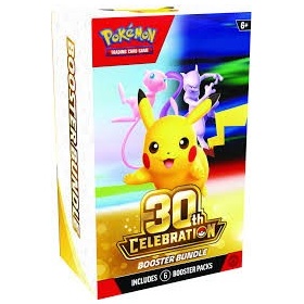 Vergroot Pokemon 30 Celebration Booster Bundle Pokemon 30 Celebration Booster Bundle