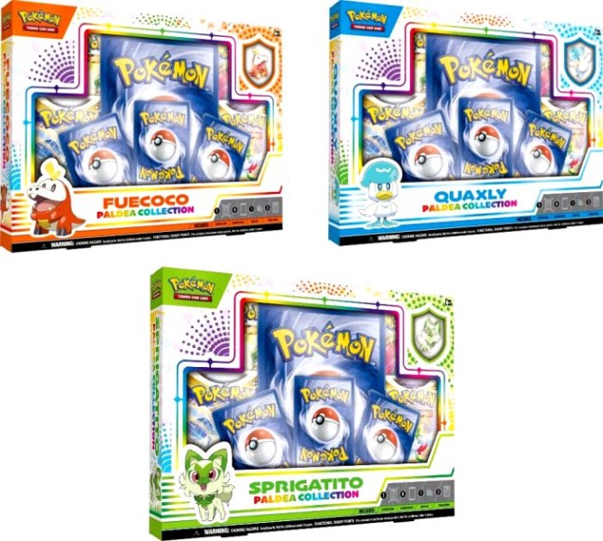 Pokemon TCG Paldea Collection Box