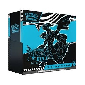 Vergroot Pokemon Sv10.5 Black Bolt Elite Trainer Box Zekrom Pokemon Sv10.5 Black Bolt Elite Trainer Box Zekrom