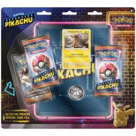 Vergroot Pokémon TCG Detective Pikachu 4 Pocket Binder Pokémon TCG Detective Pikachu 4 Pocket Binder