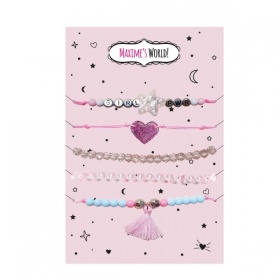 Vergroot Armbandjes Set 5 Stuks Ster Of Hart Armbandjes Set 5 Stuks Ster Of Hart