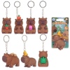 Bekijken Capybara Sleutelhanger 3d 4-5cm