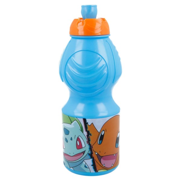 Pokémon drinkfles junior 400 ml blauw-oranje