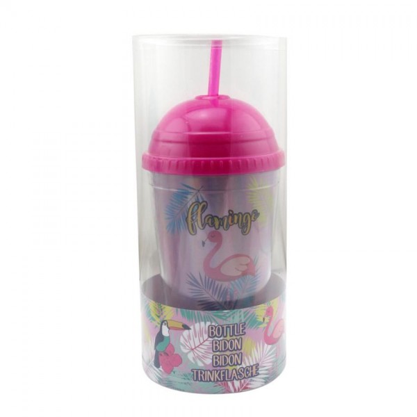 Flamingo Drinkbeker Met Rietje 450Ml huismerk kopen in de aanbieding Flamingo Drinkbeker Met Rietje 450Ml huismerk kopen in de aanbieding