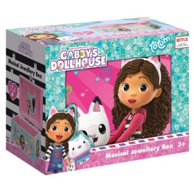 Vergroot Gabby's Dollhouse Juwelenkistje Met Muziek Gabby's Dollhouse Juwelenkistje Met Muziek