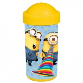 Vergroot Minions Beker met deksel Minions Beker met deksel