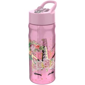 Waterfles Lunch Box 600ml Unicorn Flower