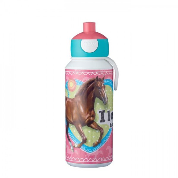 Mepal Campus Pop-up drinkfles 400 ml my horse