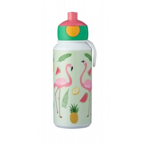 Mepal Drinkfles Pop-Up Tropical Flamingo 400 ml