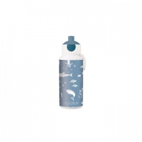 Vergroot Mepal Drinkfles Pop-Up Little Dutch Ocean 400ML Mepal Drinkfles Pop-Up Little Dutch Ocean 400ML