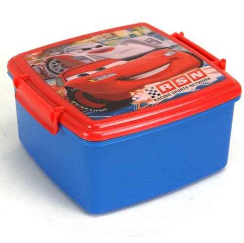 Cars Lunchbox Met Dubbele Clip