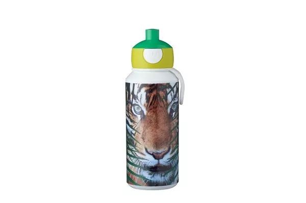 Mepal Campus Pop-up drinkfles 400 ml animal planet tijger