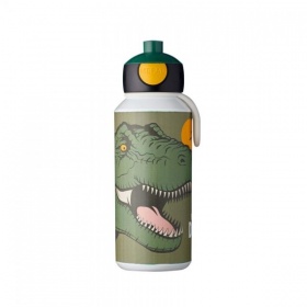 Vergroot Mepal Drinkfles Pop-Up Dino 400 ml Mepal Drinkfles Pop-Up Dino 400 ml