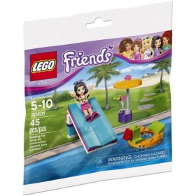 Vergroot 30401 Lego Friends Waterglijbaan Polybag 30401 Lego Friends Waterglijbaan Polybag