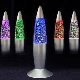 Vergroot Glitterlamp Rainbow Glitterlamp Rainbow