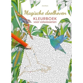Vergroot Magische Doolhoven - Kleurboek Voor Volwassenen Magische Doolhoven - Kleurboek Voor Volwassenen
