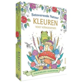 Vergroot Kleurboek Betoverende Natuur - Kleuren Voor Volwassenen Kleurboek Betoverende Natuur - Kleuren Voor Volwassenen