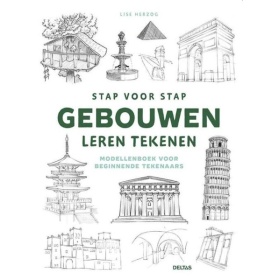 Vergroot Boek Stap Voor Stap Gebouwen Leren Tekenen Boek Stap Voor Stap Gebouwen Leren Tekenen