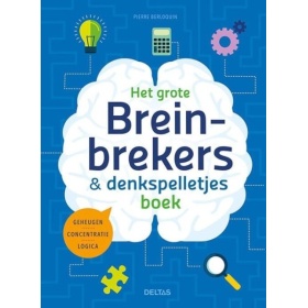 Vergroot Het Grote Breinbrekers En Denkspelletjes Boek Het Grote Breinbrekers En Denkspelletjes Boek