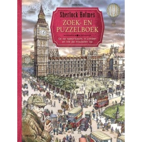 Sherlock Holmes Zoek- En Puzzelboek