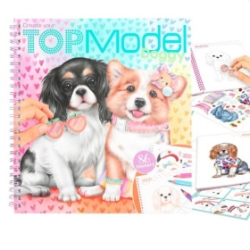 Vergroot Create Your Topmodel Doggy Kleurboek Create Your Topmodel Doggy Kleurboek