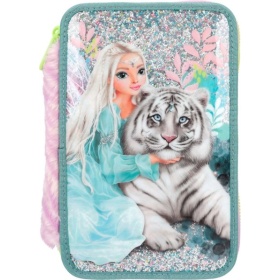 Vergroot Topmodel 3-Vaks Etui Fantasy Tiger Topmodel 3-Vaks Etui Fantasy Tiger
