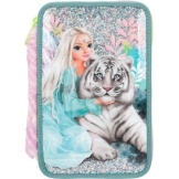 Topmodel 3-Vaks Etui Fantasy Tiger