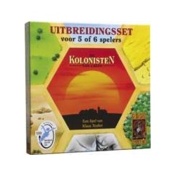 De uitbreidingsset voor 5 of 6 spelers