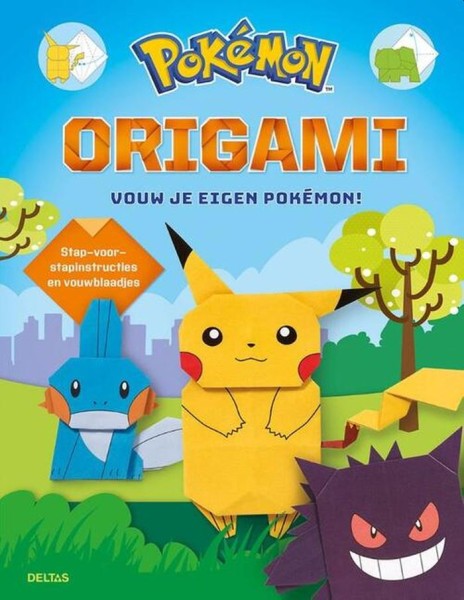 Boek Pokemon Origami