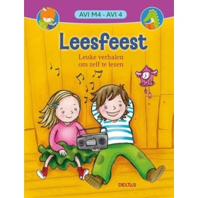 Vergroot Leesfeest Leuke Verhalen Om Zelf Te Lezen (Avi M4/Avi 4) Leesfeest Leuke Verhalen Om Zelf Te Lezen (Avi M4/Avi 4)