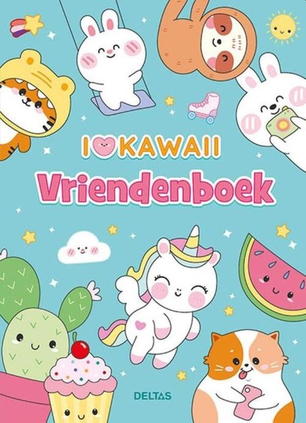 Ik Hou Van Kawaii Vriendenboek